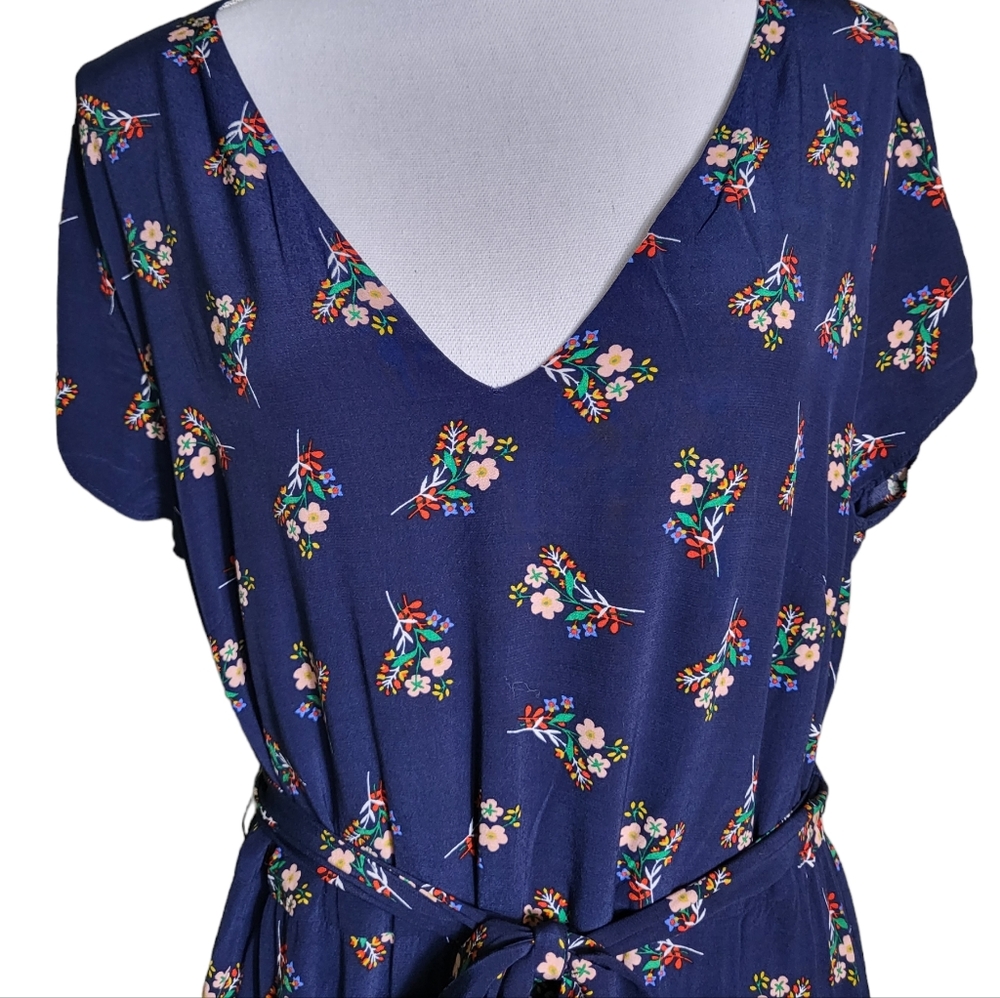 Boden Floral Dress size UK 16 US 12 - Picture 5 of 8
